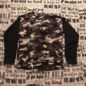 Nike camo hoodie